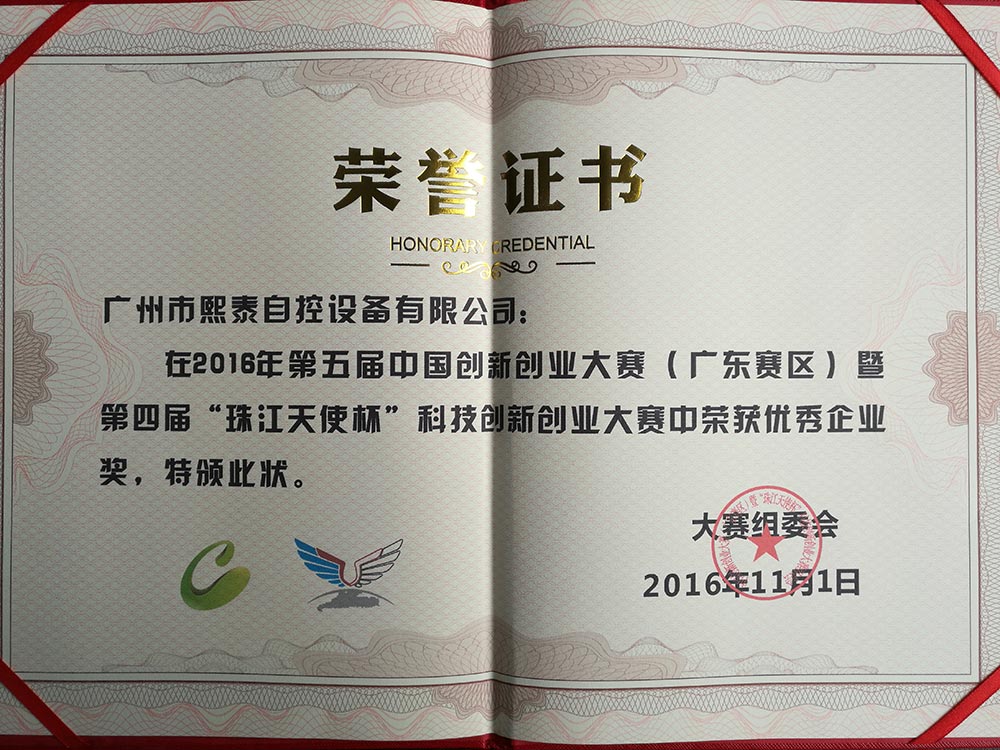 创新大赛优秀企业